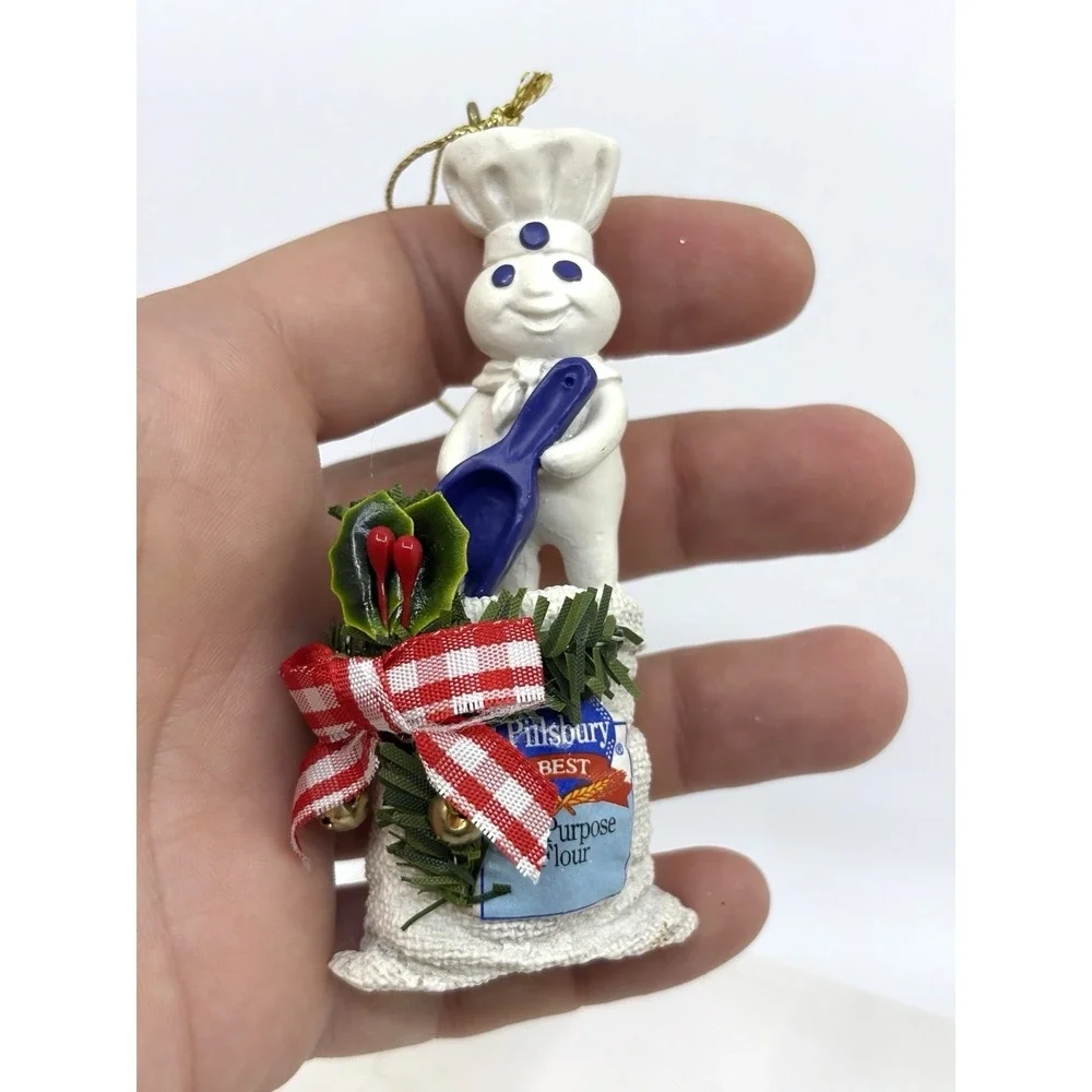 Vtg Pillsbury Doughboy Christmas Ornament 2001 Collectible
